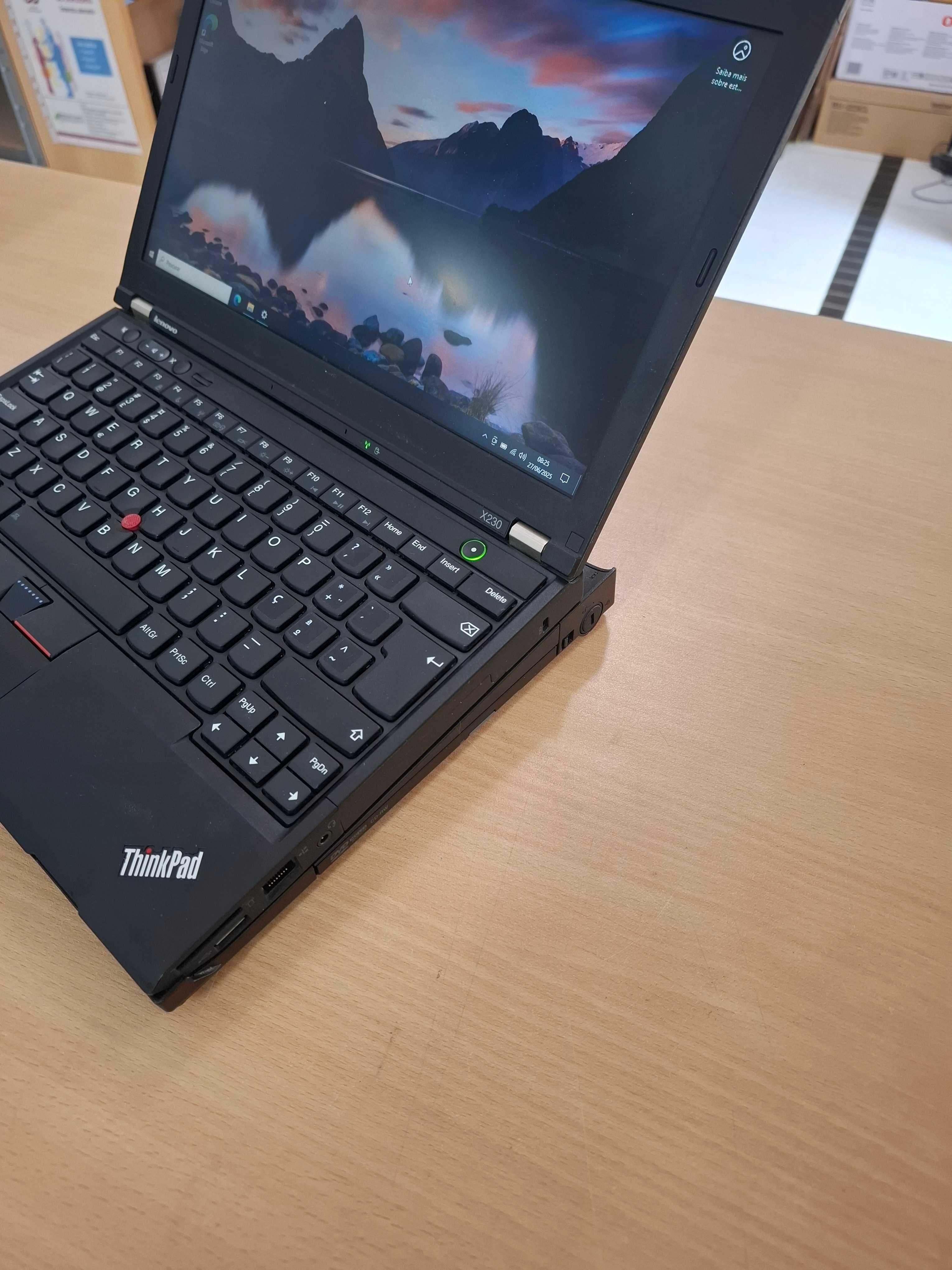 Lenovo Thinkpad X230 i5 8GB 120GB SSD Windows 10 Pro com Dock 99€