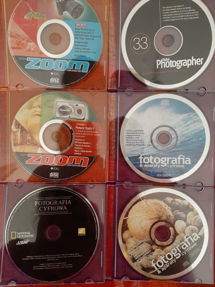 Płytki CD fotografia