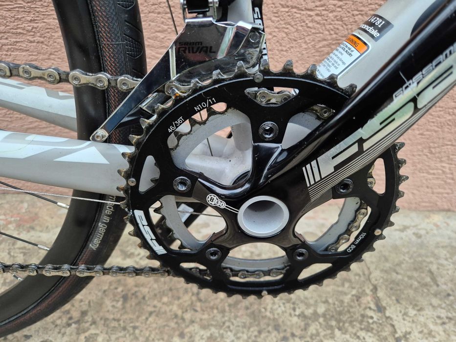 Rower szosowy, przełaj CX, Cannondale CaadX, hydraulika, Sram Rival