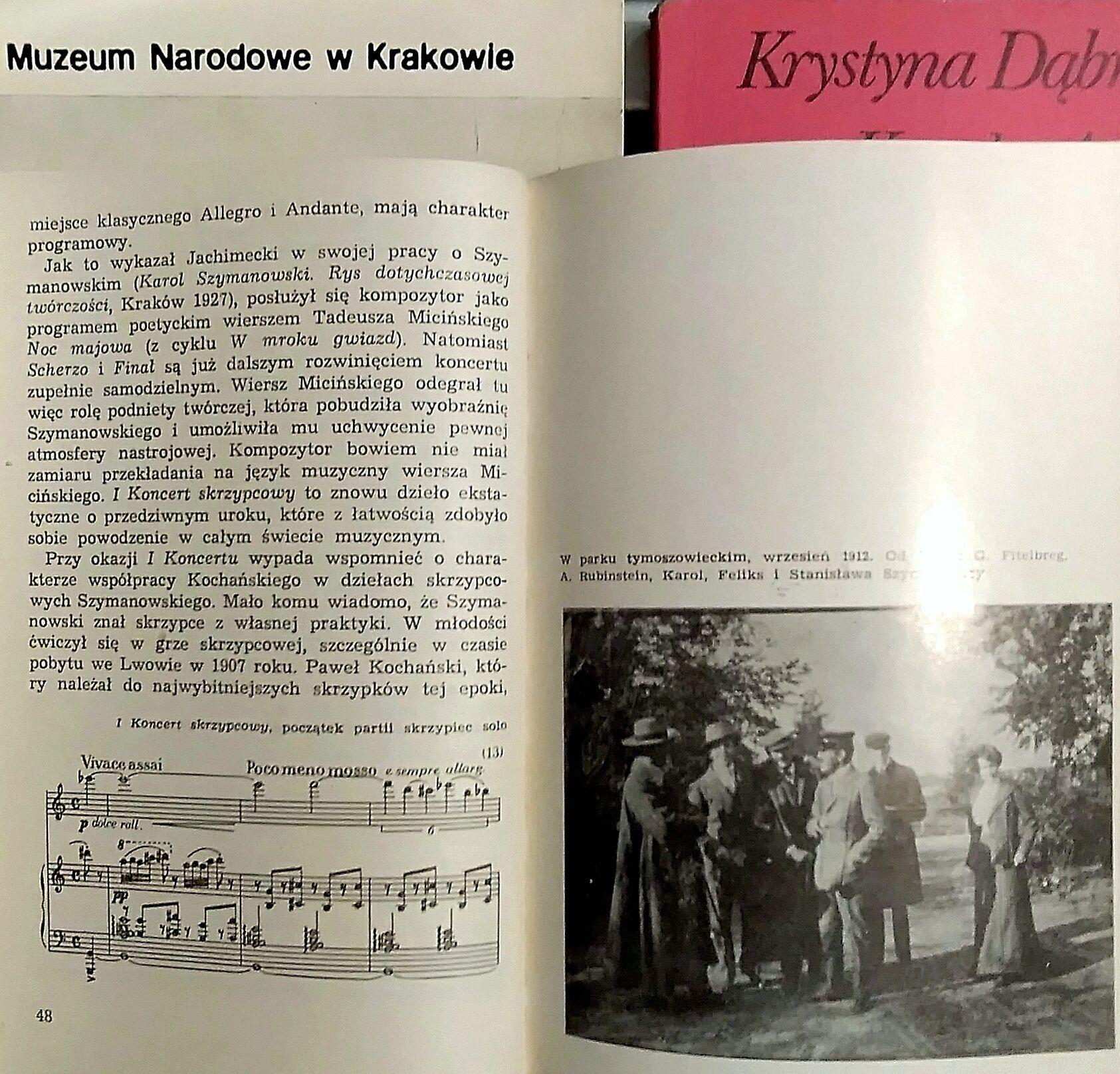 Karol Szymanowski, Paczka Książek, 6 pozycji, Różne Wydawnictwa.