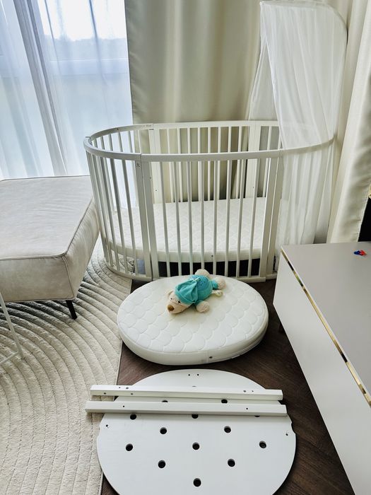 Lozeczko Stokke mini oraz rozszerzenie