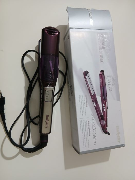 Prancha a vapor  de cabelo profissional