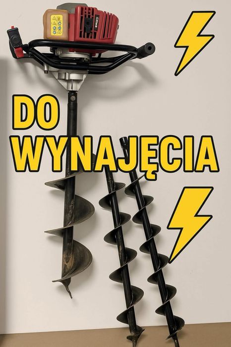 Spalinowy świder/wiertnica do gleby/wypożyczalnia/wynajem/hurtownia