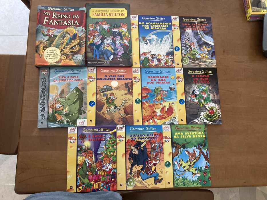 Livros “Geronimo Stilton” Varios
