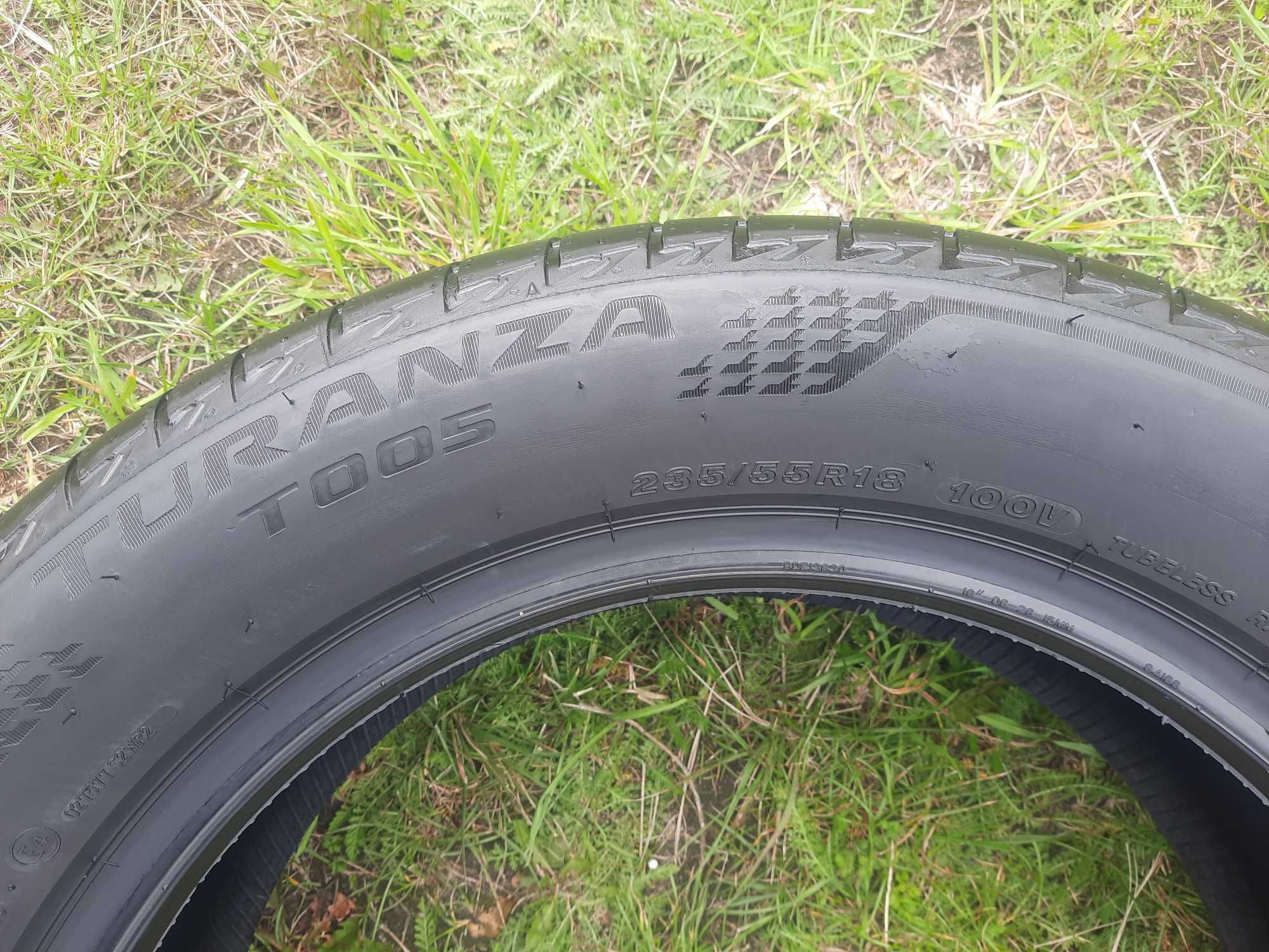 Opony letnie klasy premium BRIDGESTONE 235/55/18 NOWE DEMO 2023 r.