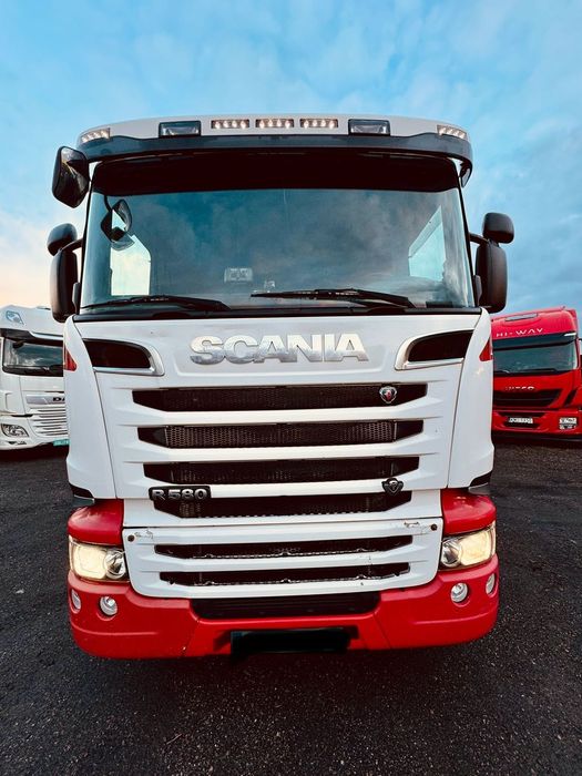 Scania R580  Do drzewa 6x4 dźwig DIEBOLT