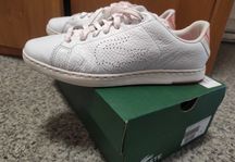 Кеды кроссовки Lacoste carnaby оригинал белые