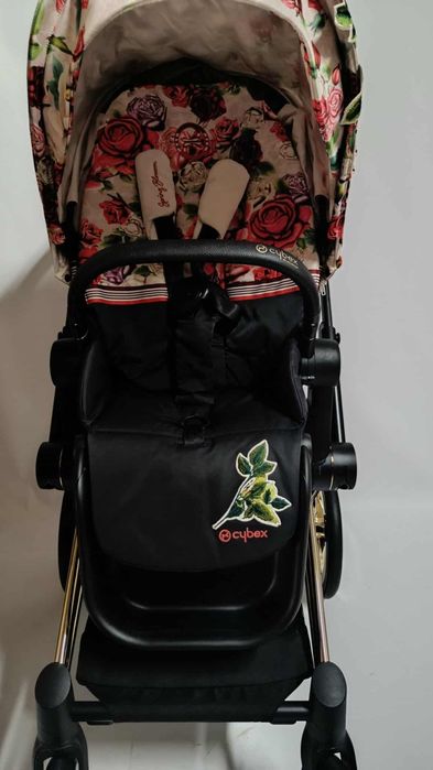 Cybex Priam 4.0 spring blossom light wózek dla dziewczynki