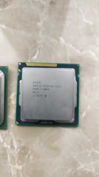 Dwa procesory Intel celeron