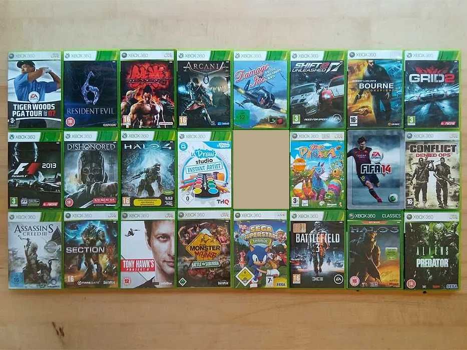 Jogos Originais Xbox 360 e Clássica