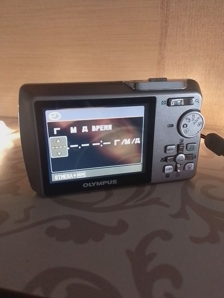 Цифрова фотокамера OLYMPUS MJU 740 all-weather