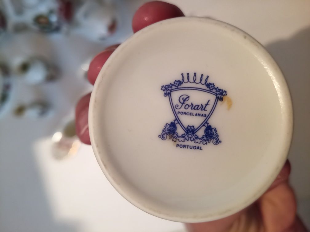 Conjunto miniaturas Porcelana Portart
