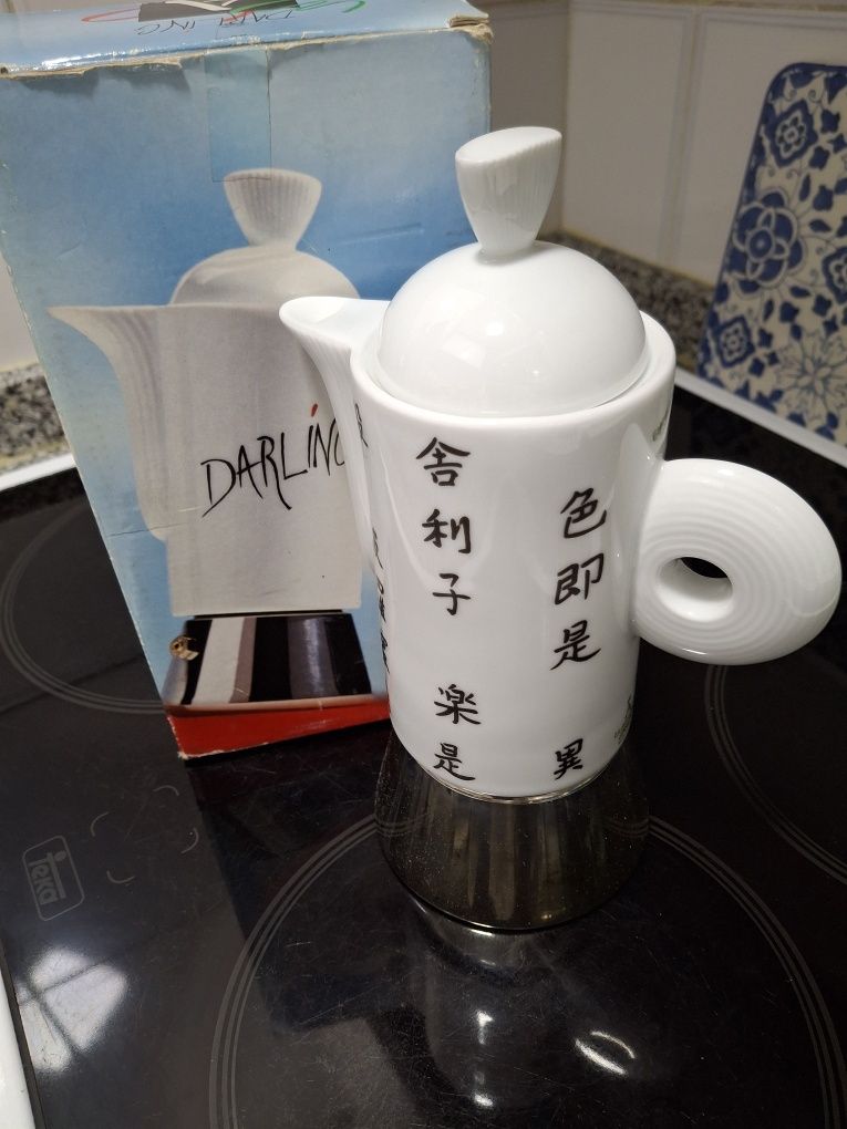Cafeteira porcelana