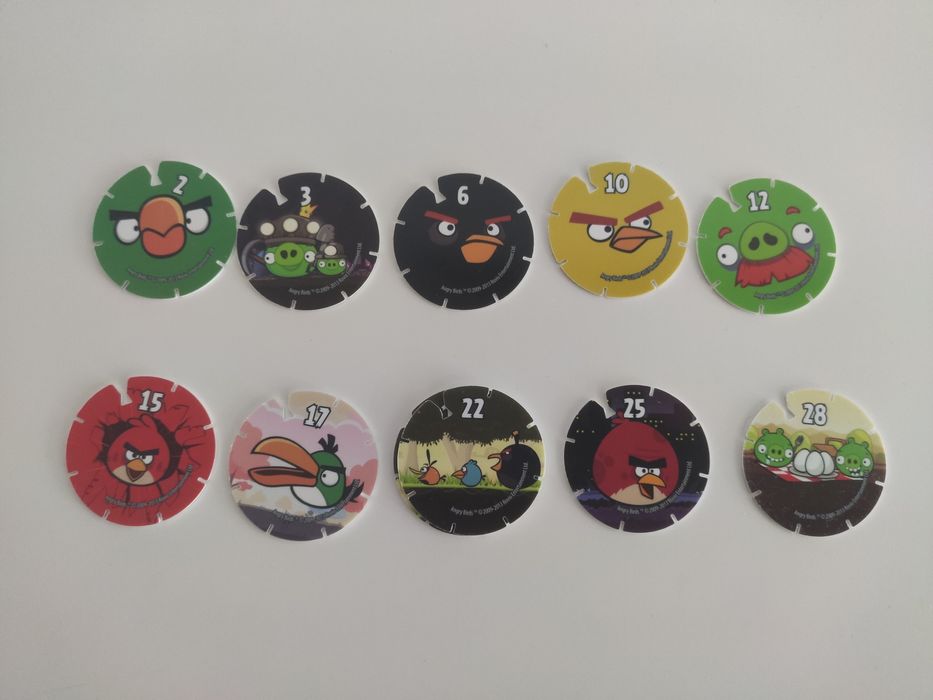 Cromos e tazos - Pokemon - Angry Birds Space 1ª e 2ª geração - Bartman