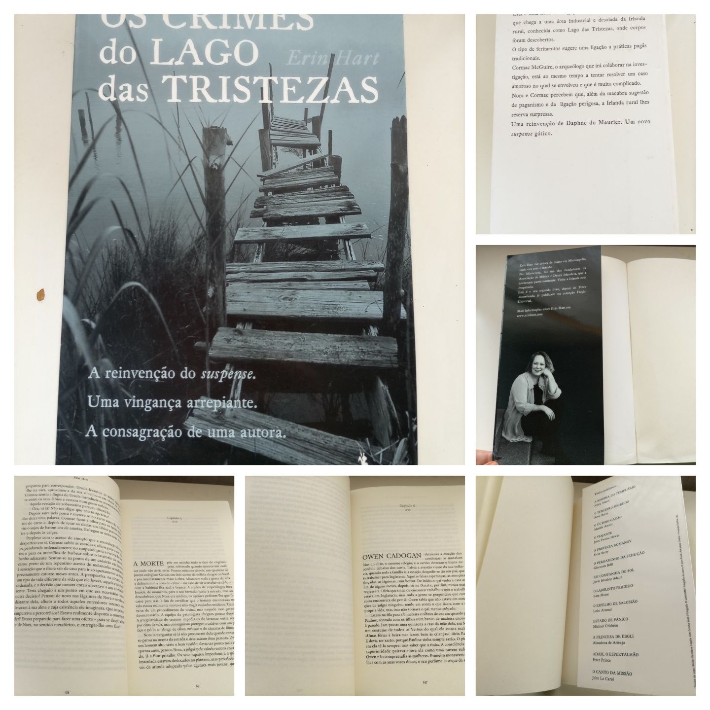 Procuro-te/os crimes do lago das tristeza/nunca é tarde para recomeçar