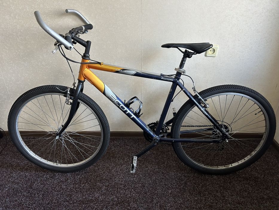 Гірський велосипед Scott Tigua 26" L синьо-помаранчевий Б/В