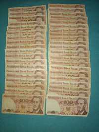Banknoty PRL 100zl - 40sztuk