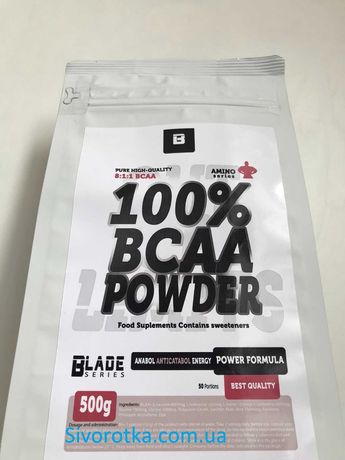 HI-TEC BLADE 100% BCAA 8.1.1 POWDER 500G  Аминокислоти
