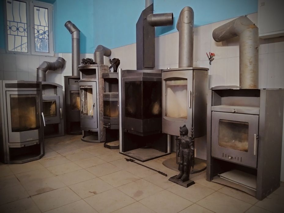 Каміни  різної потужності