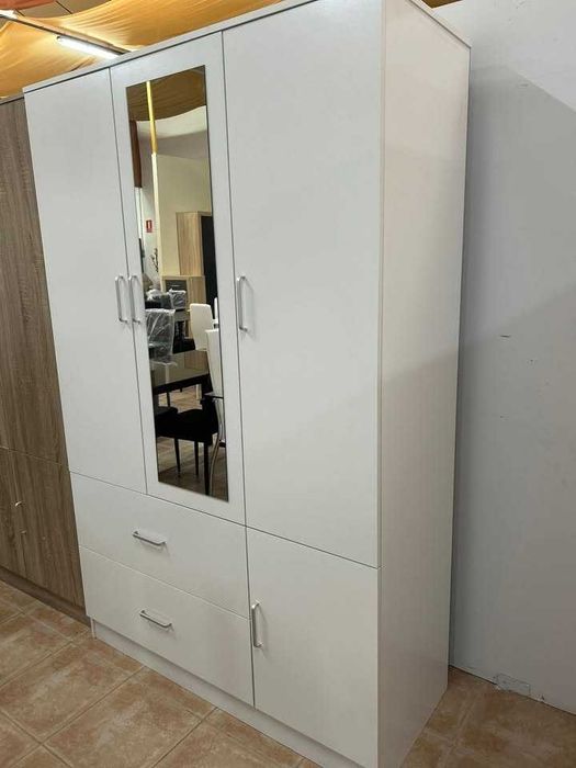 barato ropeiro novo 3 portas com espelho envio gratis