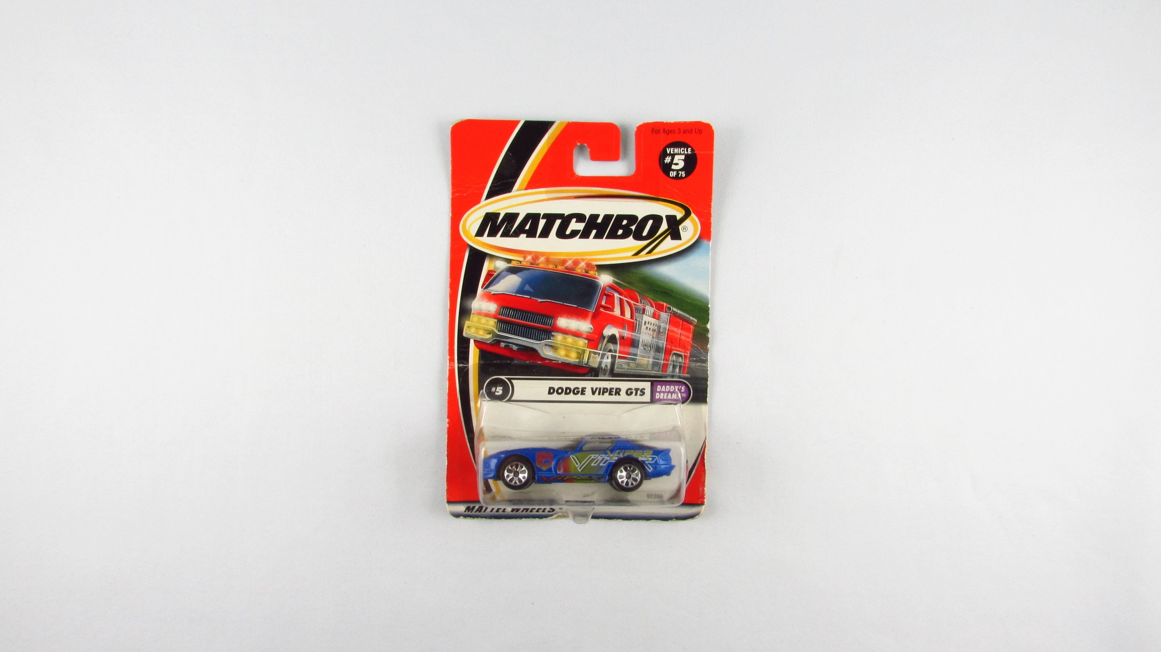 MATCHBOX - Dodge Viper GTS Daddy's Edition - Model samochodu 1:43