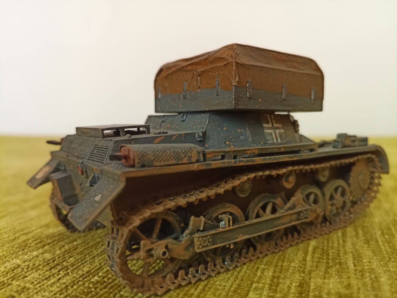 Czołg model Pz. I Ausf.A (Munitionsschlepper) 1:35