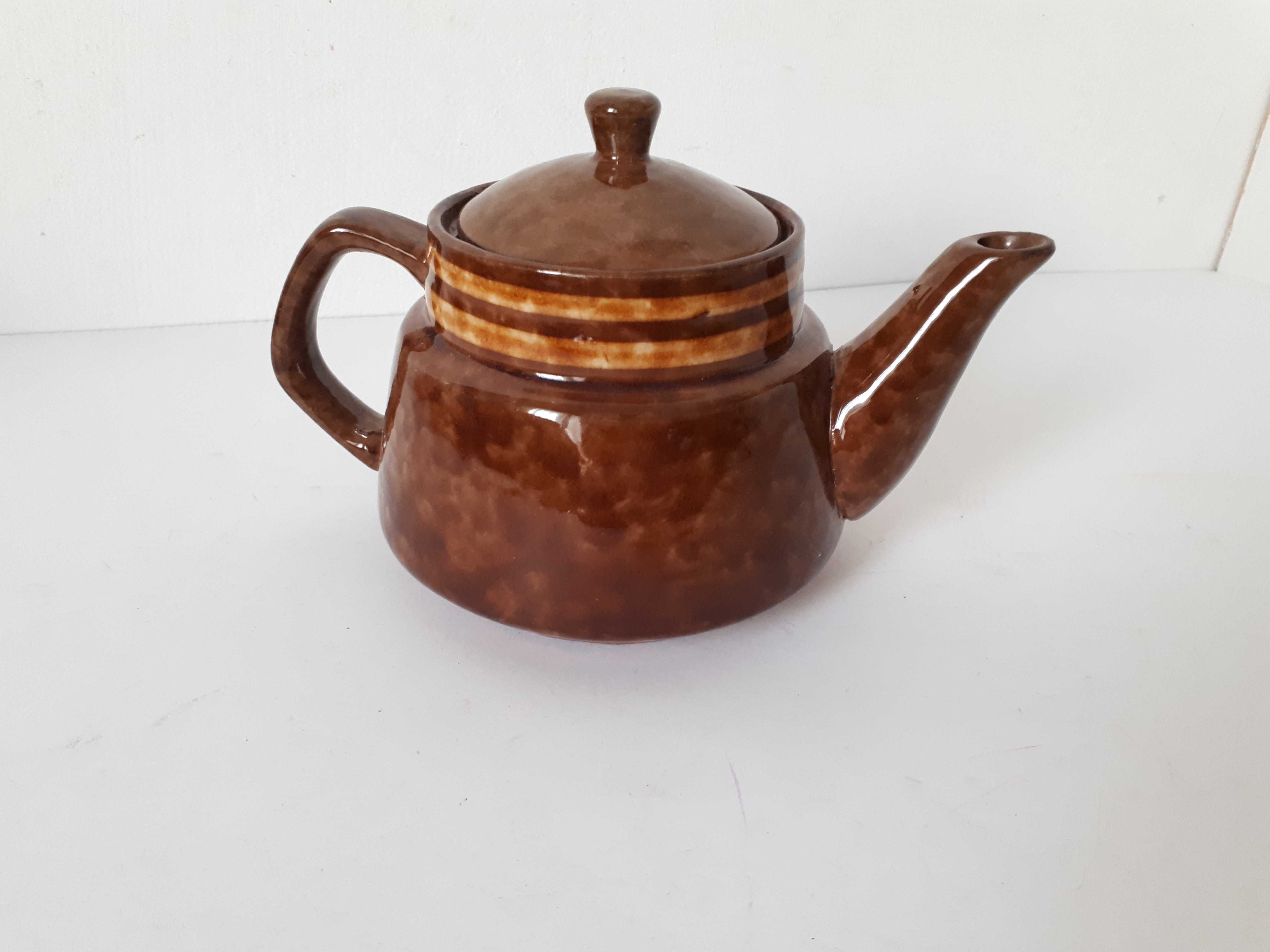 czajniczek do parzenia herbaty ceramiczny vintage