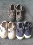 Buciki tenisowki 3 pary H&M Zara roz 24