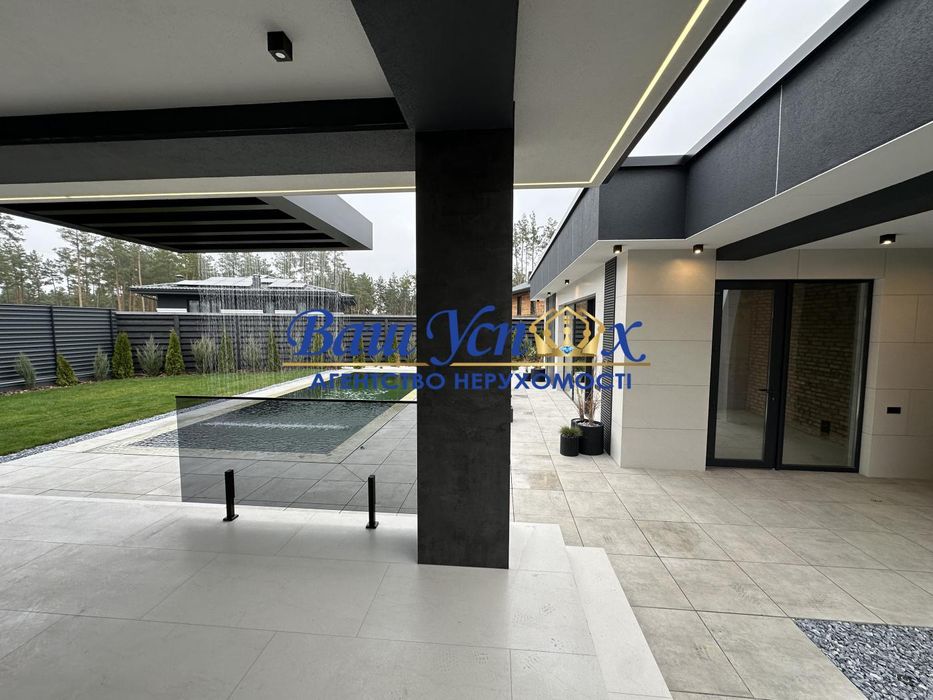 Продажа нового современного дома в лесу в городке. Ходосеевка