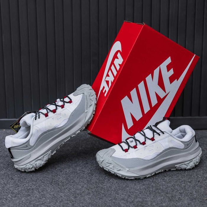 Кросівки Nike ACG Mountain Fly Gore-Tex White/Grey premium