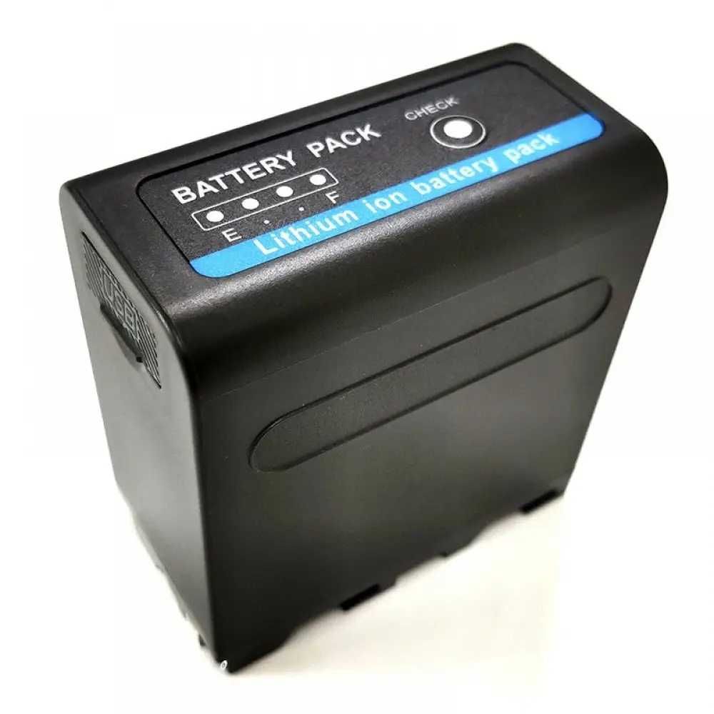 Акумулятори для SONY NP-F550 / F970 / F980 з USB