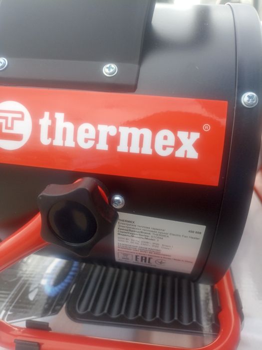 3 кВт.Гарантія 24 місяця. Termex storm 3, тепловен.- Обігрівачі керамі