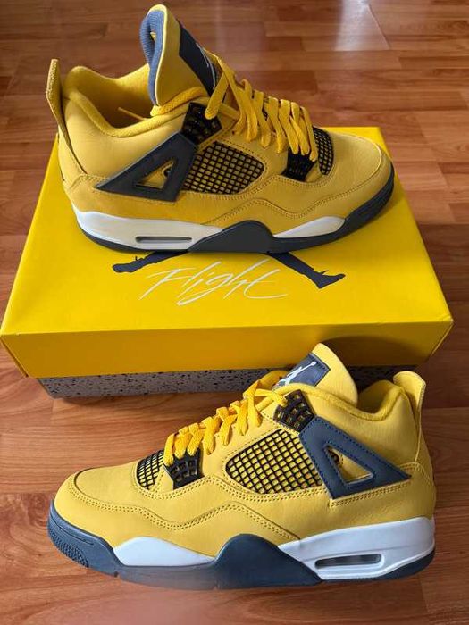Buty meskie Mokasyny Jordan_4_retro_tour_yellow R.38