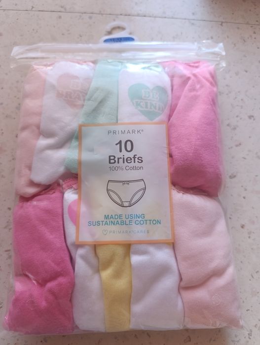 Primark Majtki/ figi  r.158 (komplet 10 szt) NOWE