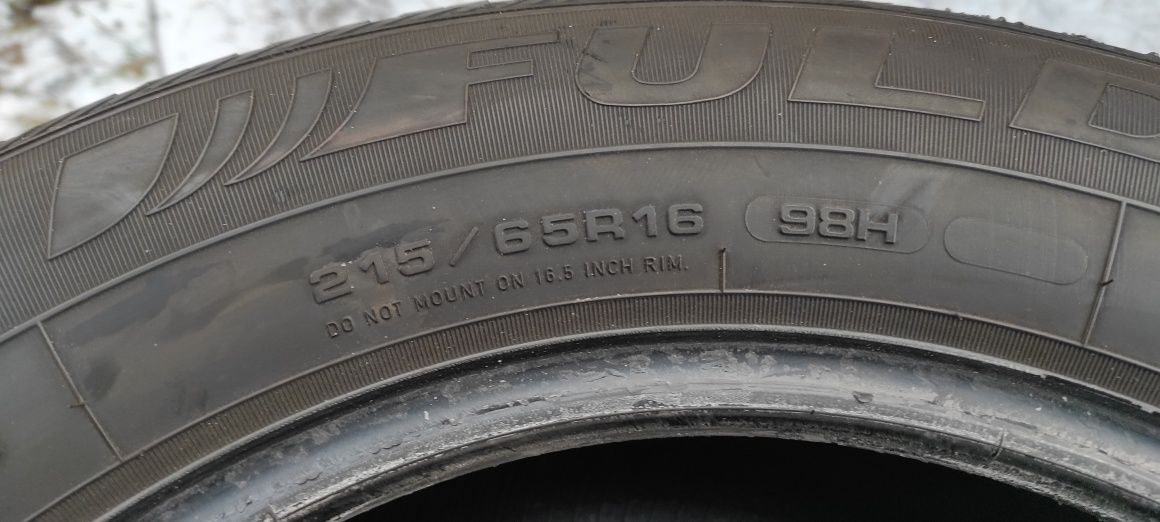 Opony zimowe z 2014r 6mm 215/65/16 Fulda 8N6 G4 możliwa wysyłka