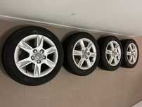 Oryginalne alufelgi z oponami do Audi A3 8P -16 cali
