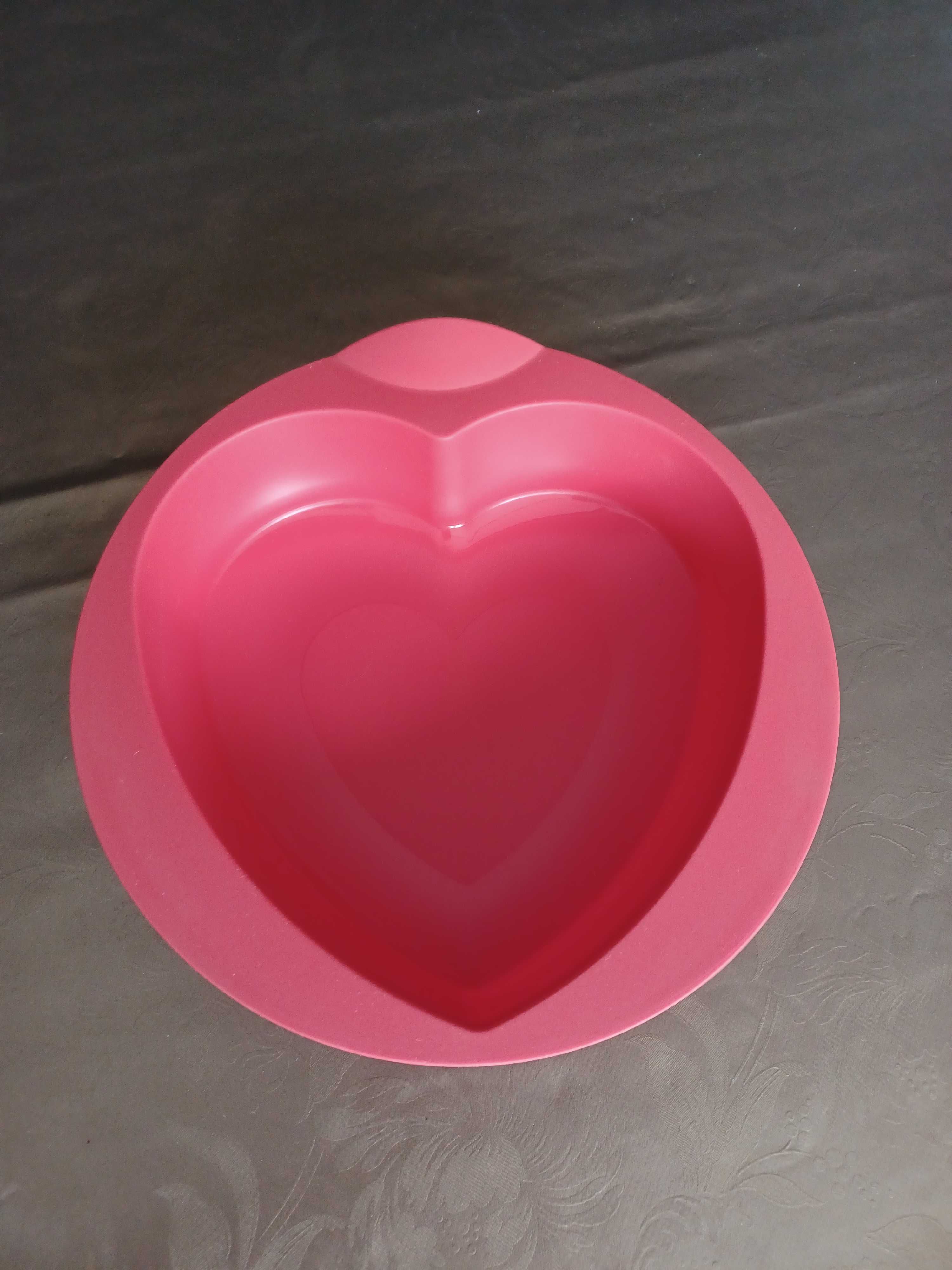 Formas de silicone da Tupperware - Vermelhas