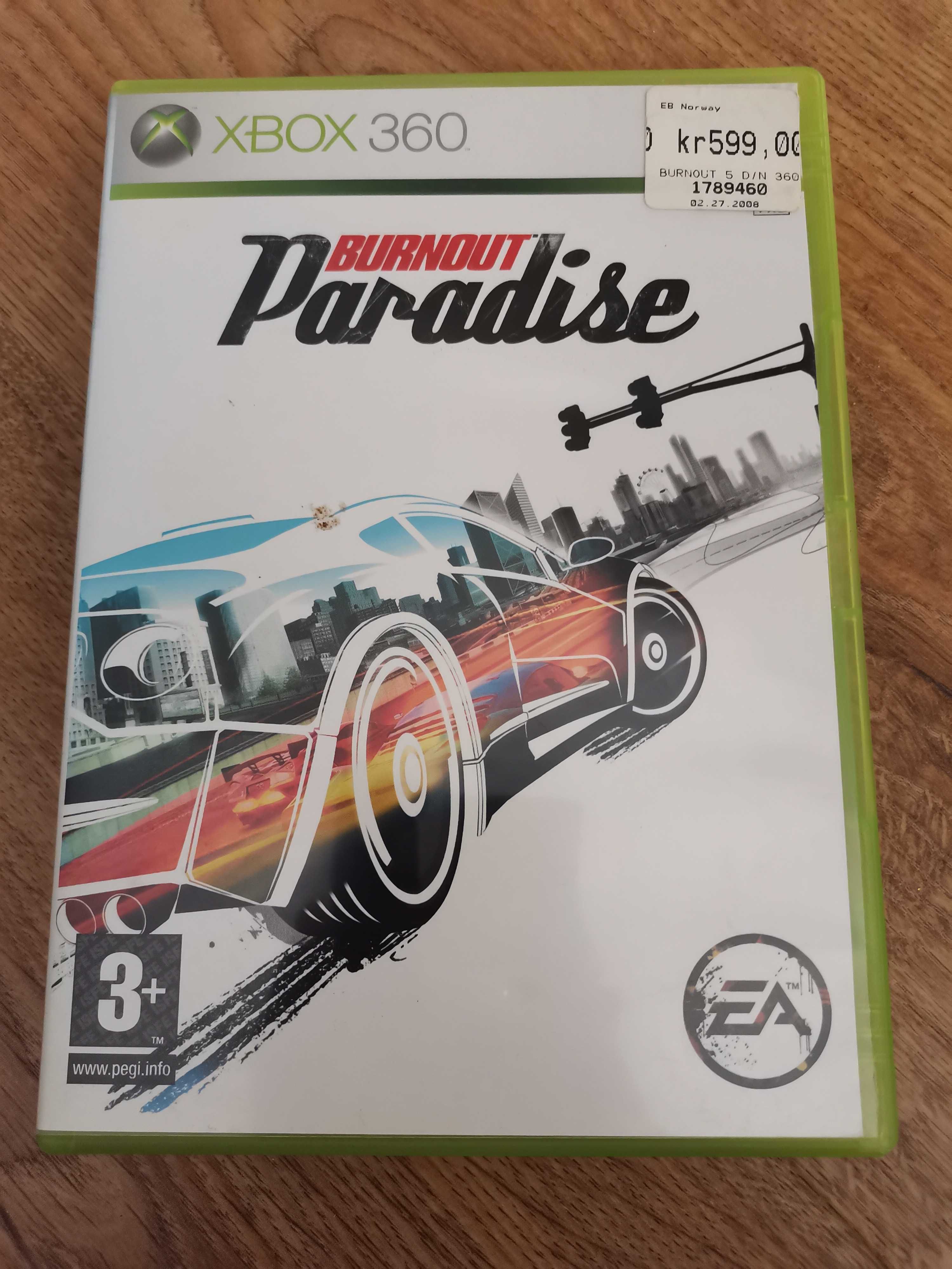 Gra Burnout Paradise na konsolę XBOX 360 [BDB STAN]