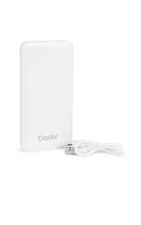 Повербанк Dexler Power Bank 8000 mAh Білий