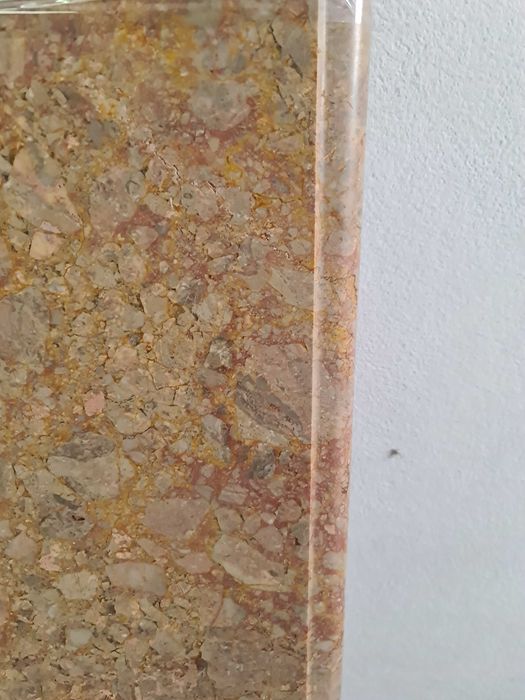 Tampo em mármore Lioz rosa