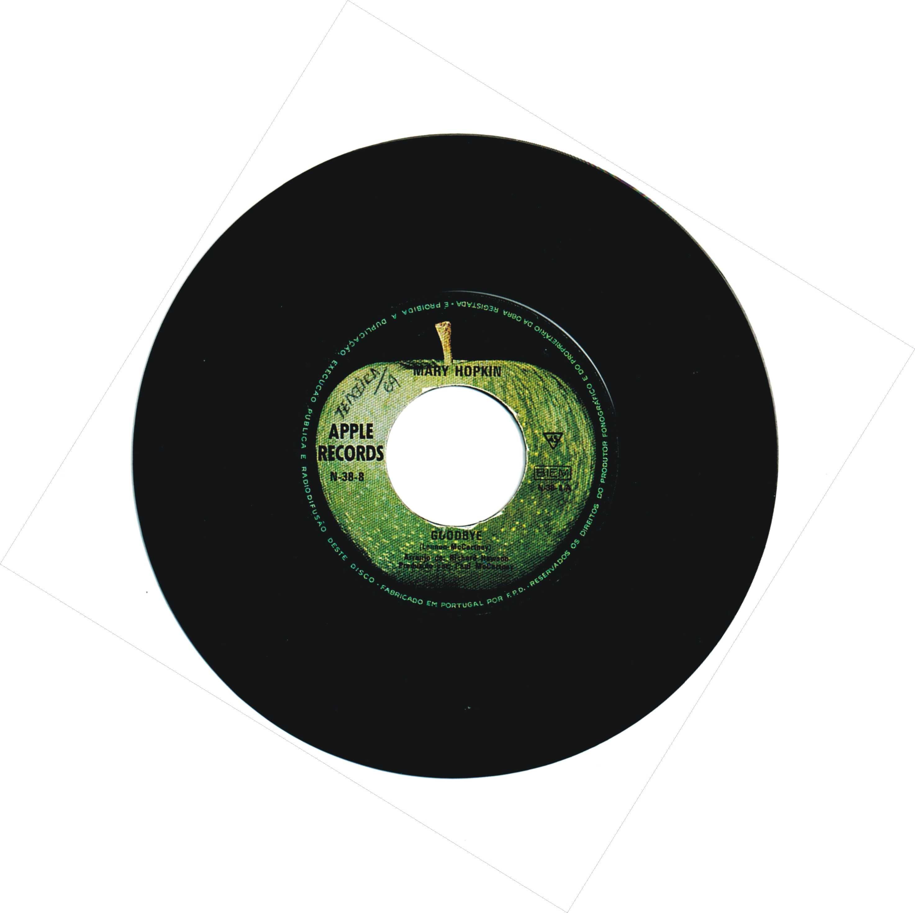 Mary Hopkin - Goodbye - Sparrow - 1968 - 45 rpm
