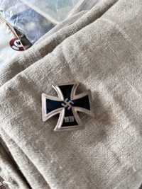 Niemiecki Krzyż Żelazny Odznaka Nazistow