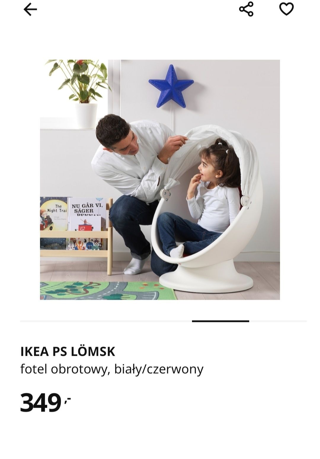 Fotel obrotowy IKEA