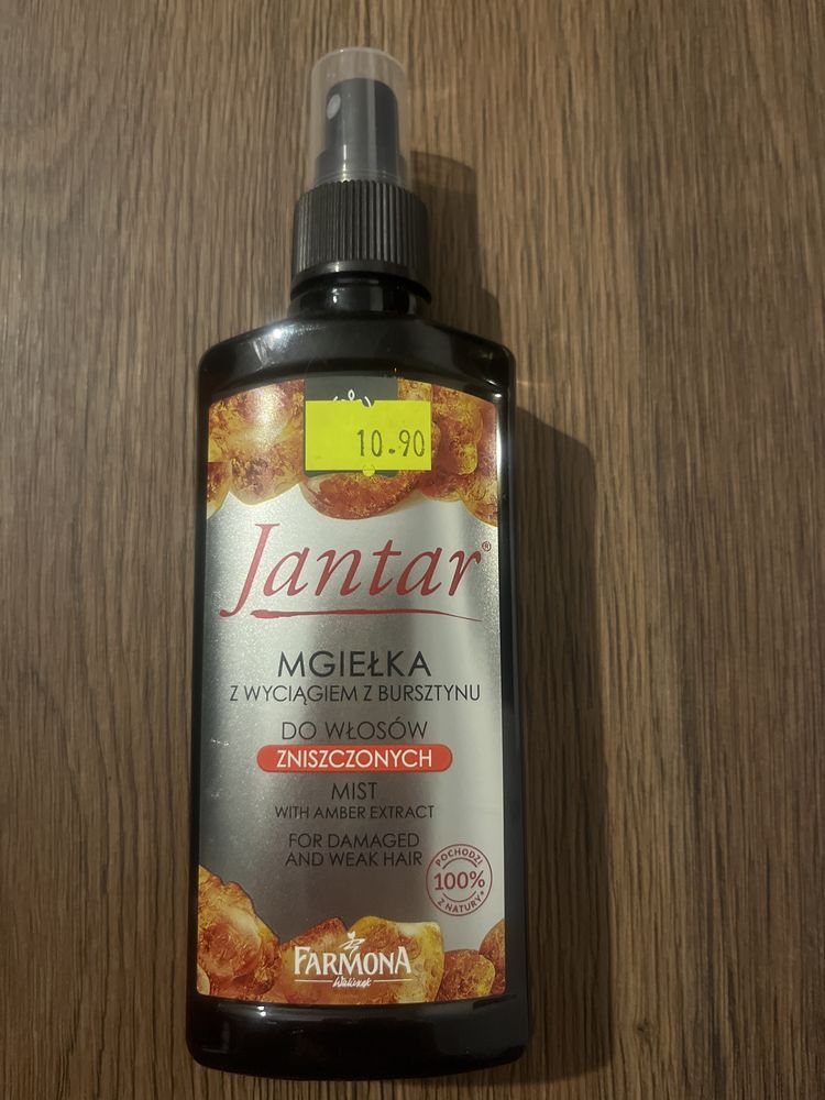 JANTAR Mgiełka regenerująca  do włosów zniszczonych 200ml