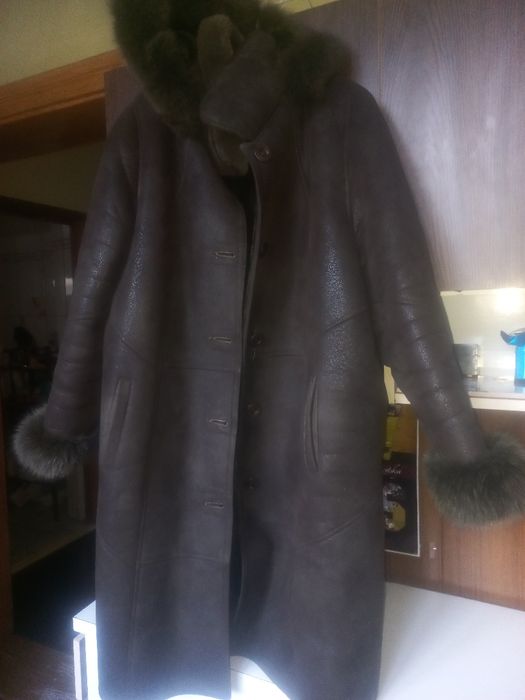 Дублянка із хутром жіноча