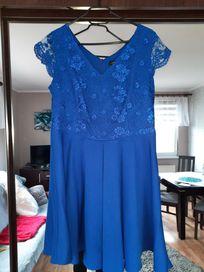 Sukienka kobaltowa XL