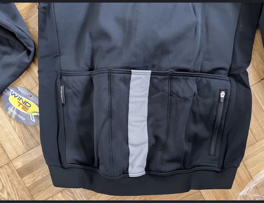 NOWA Kurtka Kolarska DANIELO Alpi Nero Zimowa Ciepła Zima