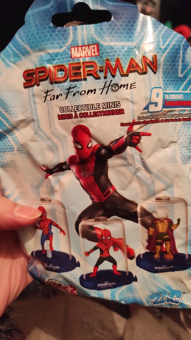 Mini Figura Spider-Man Far From Home - Domez