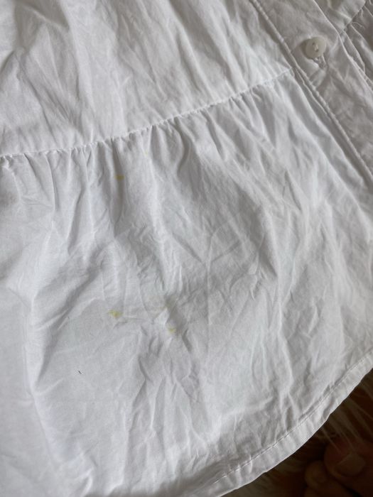 Koszula biała damska z długim rękawem sinsay L na guziki