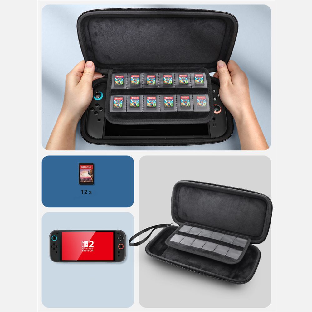 Supcase Carrying Mini Nintendo Switch 2 Black